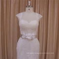Sultry Handmade Mermaid Wedding Dress with Belt
